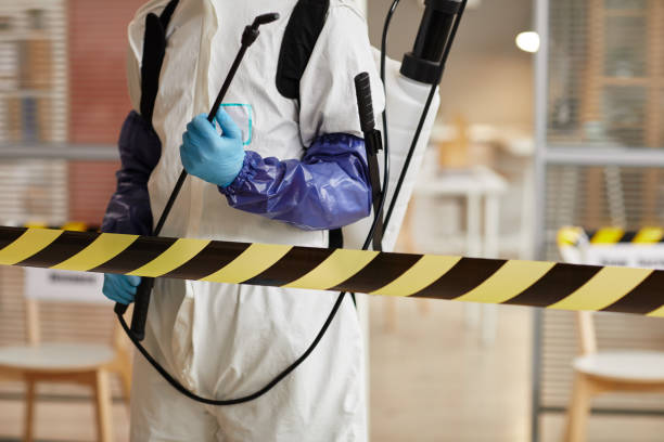 Professional Biohazard technician working in Miami Gardens, FL